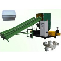 Waste Foam Plastic EPS EPP EPE XPS PS Recycling machinery Styrofoam Melting Machine Foam Densifier